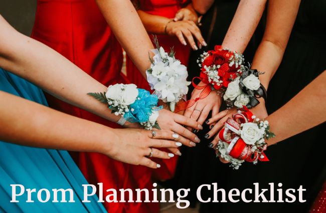 Prom Planning Checklist